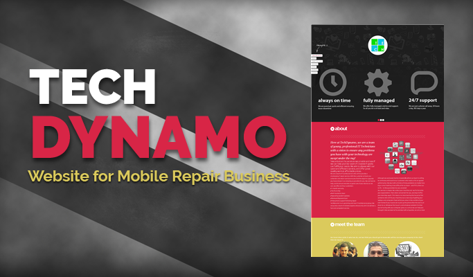 Website for Mobile Repair Business